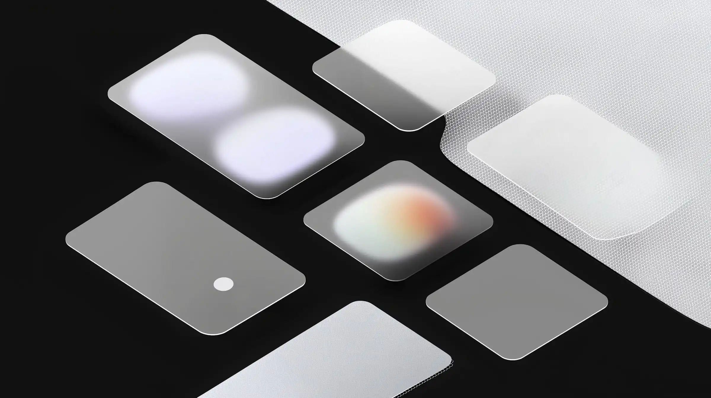 Representación abstracta de sistema de gestión de citas con elementos gráficos que simbolizan calendario y organización temporal